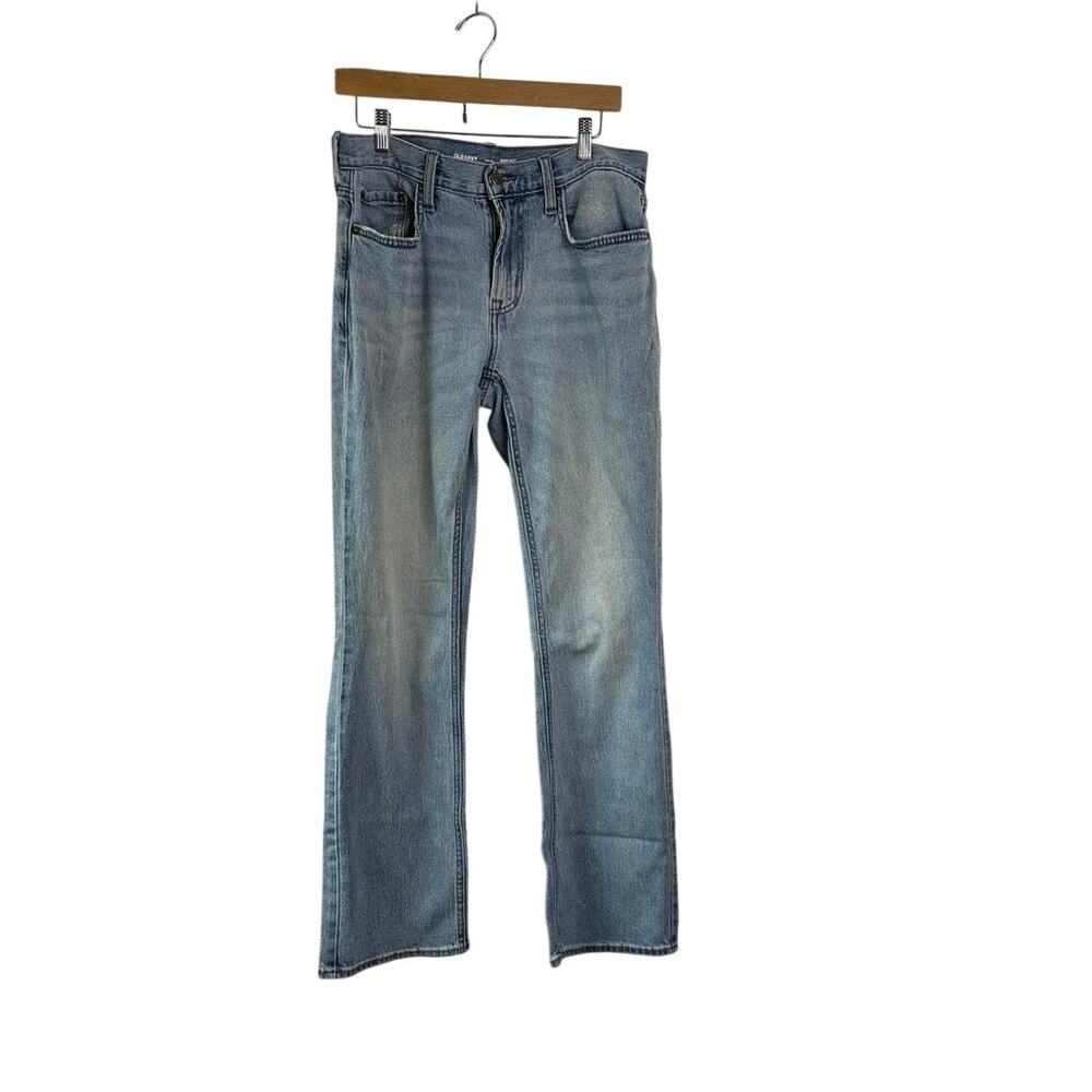 Old Navy Built In Flex Boot Cut Light Rinse Jeans 33x34